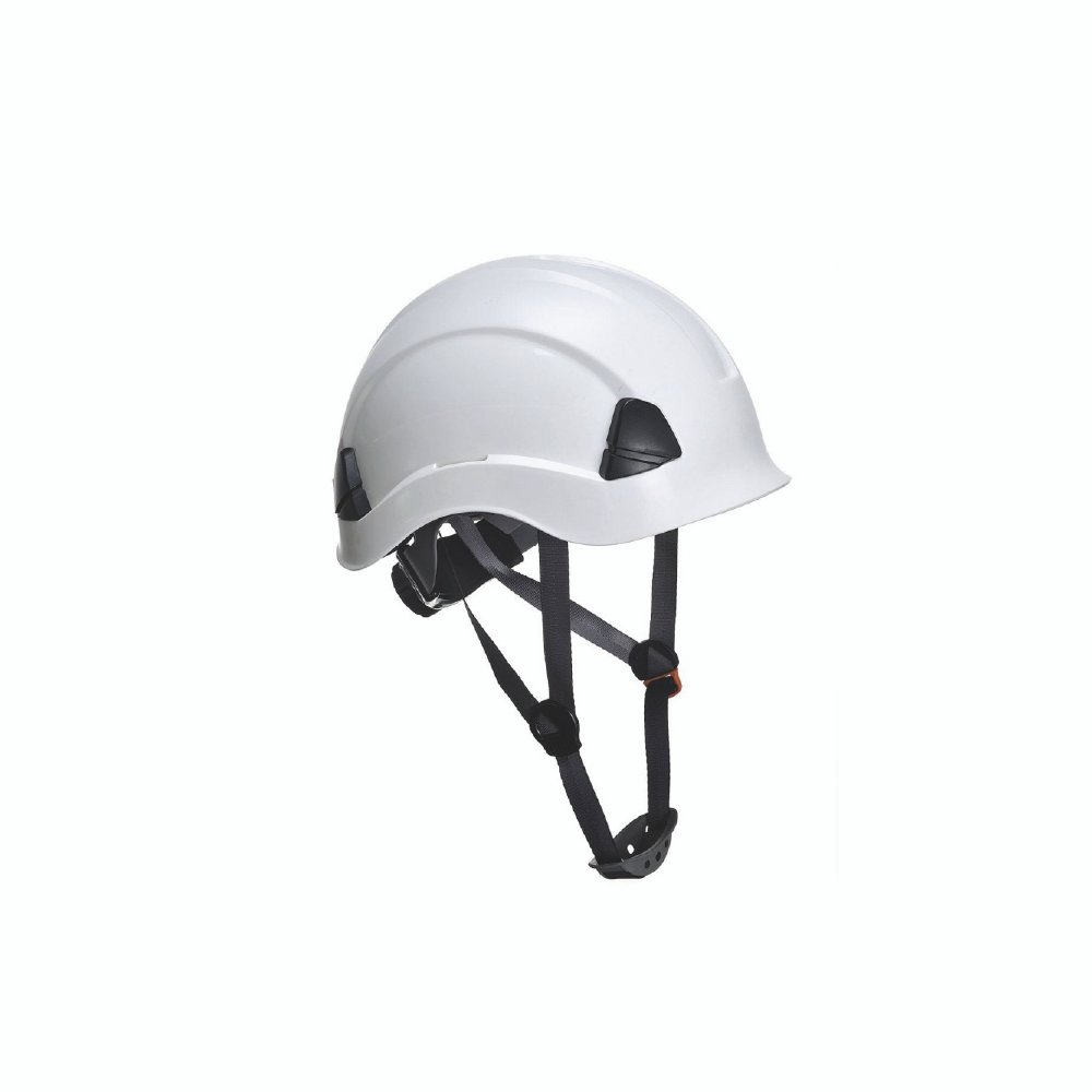Casque de sécurité avec crémaillère et jugulaire