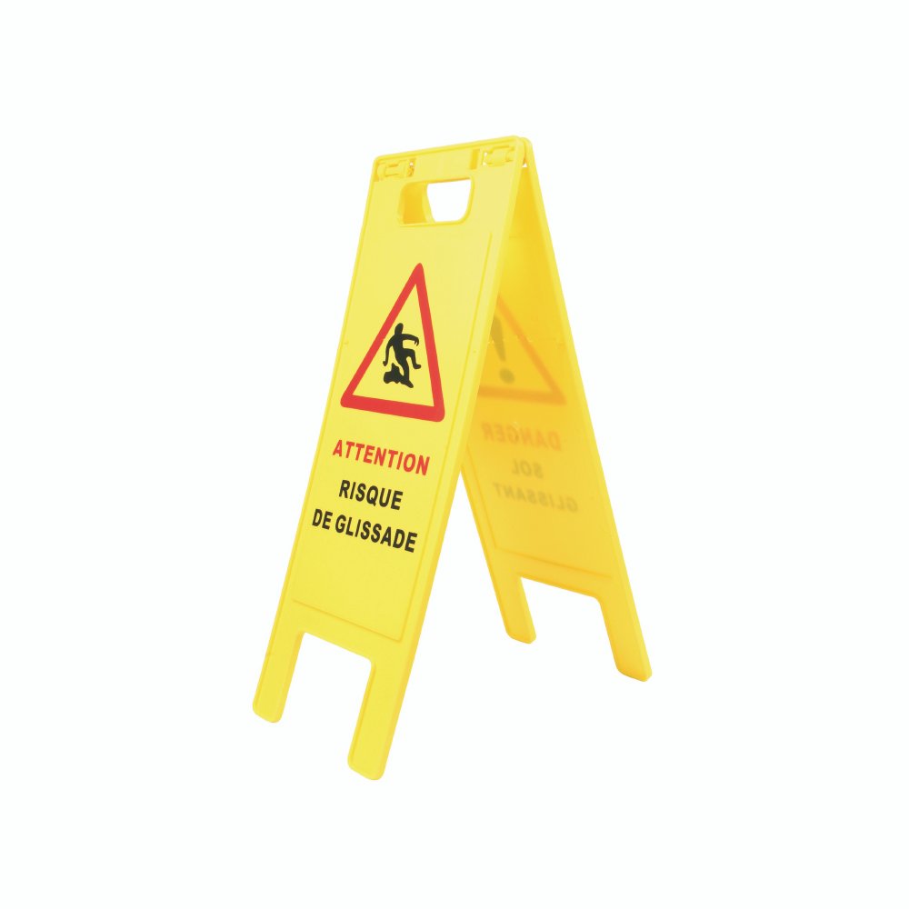 Chevalet sol glissant