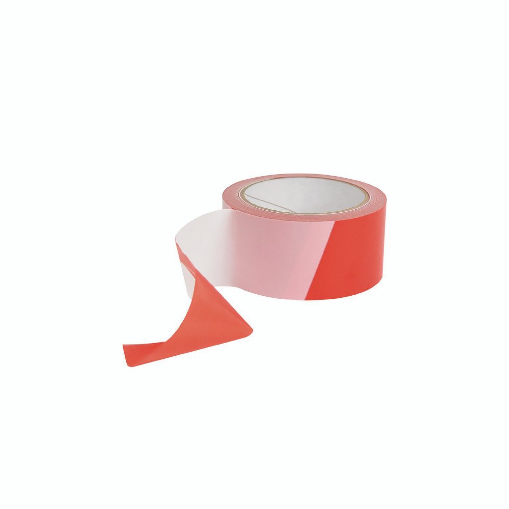 Ruban de signalisation rouge et blanc