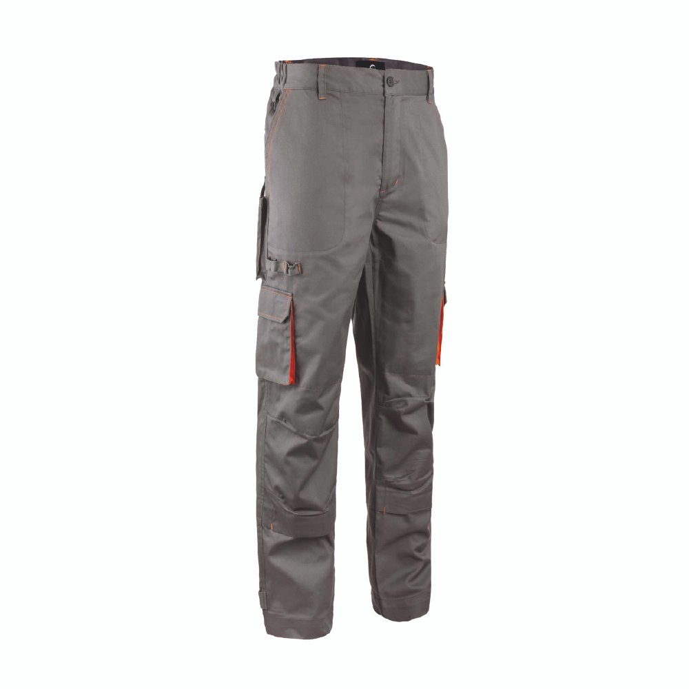 PADDOCK 2 Pantalon gris-orange S 5PAP1500