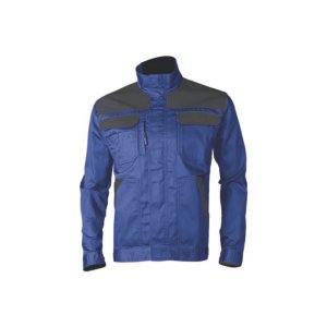 COMMANDER Veste 100% coton Bleu Roi L 8COJ