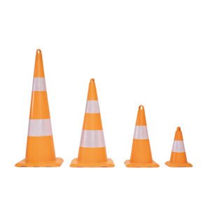 EPIC Cone de Signalisation PVC Orange 102 Cm