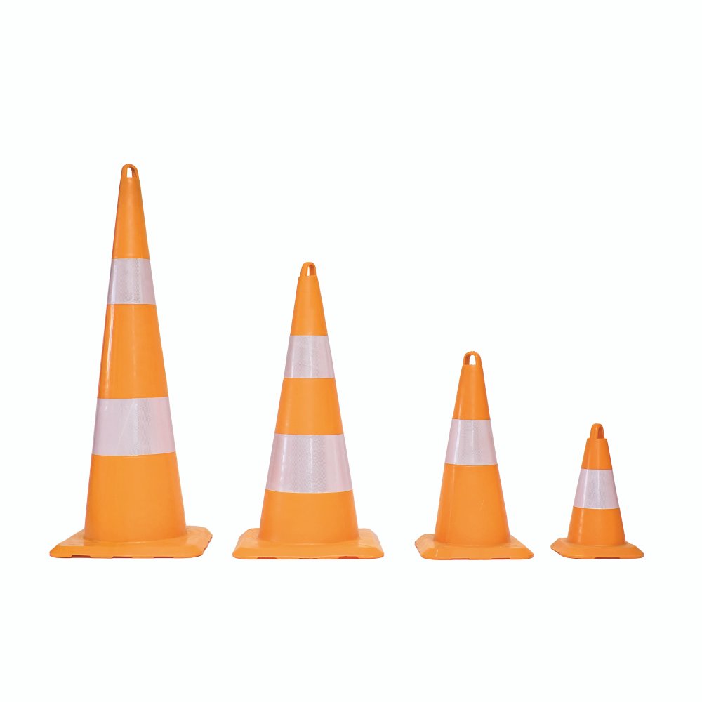 EPIC Cone de Signalisation PVC Orange 33 Cm