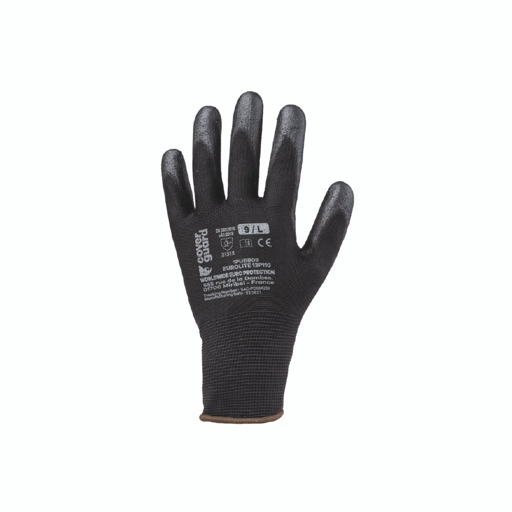 G-1PUBB Gant EUROLITE 13P110 Noir 9